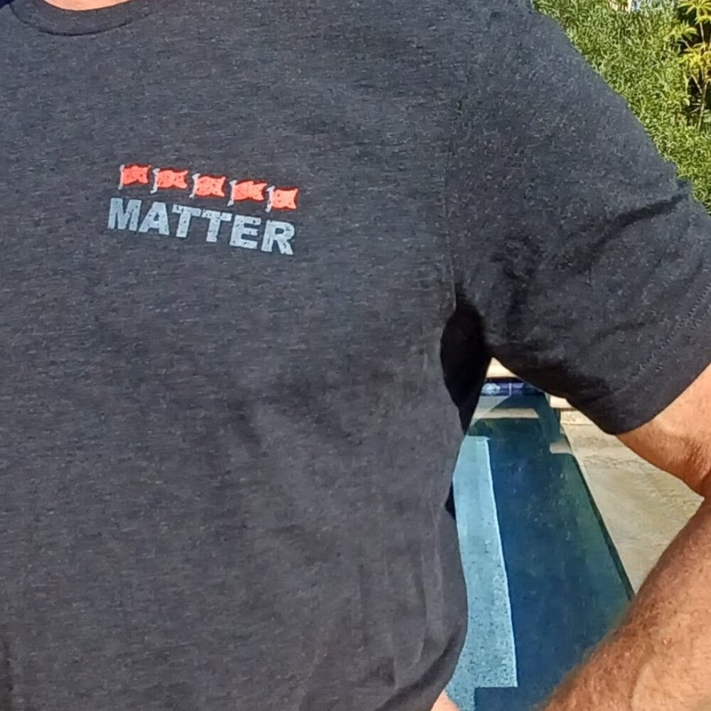 NWOT Red Flags Matter Tri-Blend Unisex Tee